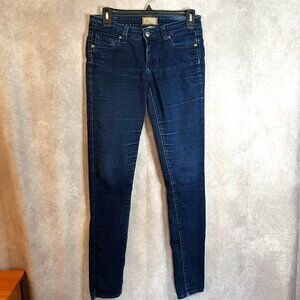 Womens Paige Peg Super Skinny Jeans . Dark denim Size 26